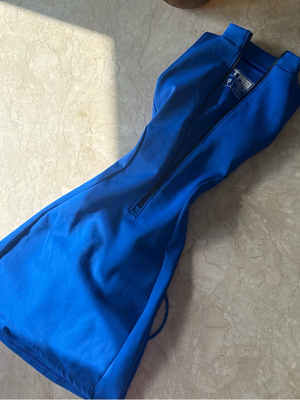 TA3 Sapphire Sleeveless Zip-Up Shape-wear Dress